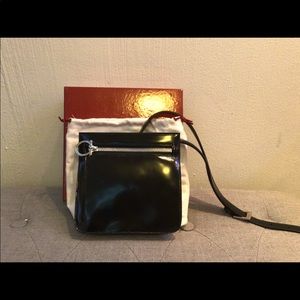 Ferragamo Gancini Leather Belt Waist Bag